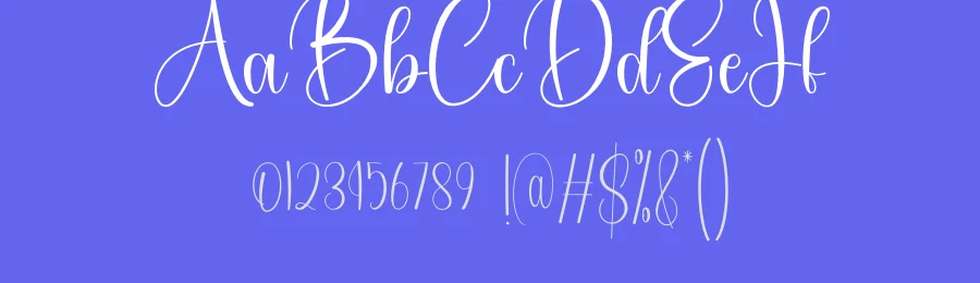 Butterfly – Natural Script Handwritten Font by creativeletter — Script Handwritten Font — thumbnail 3