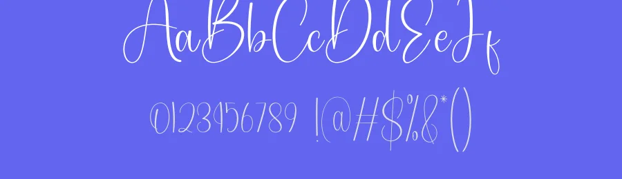 Butterfly – Natural Script Handwritten Font by creativeletter — Script Handwritten Font — thumbnail 3