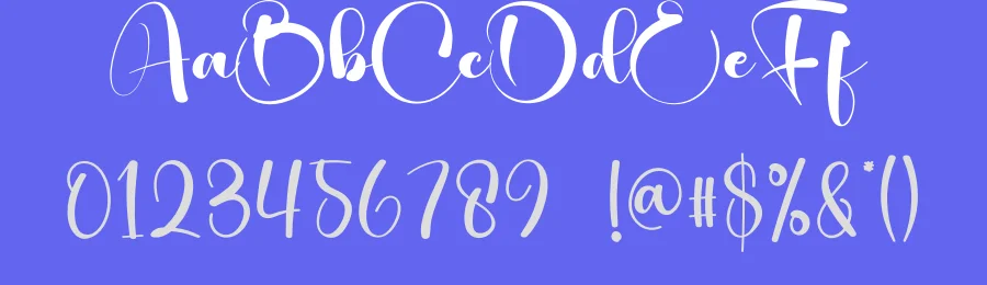 Butterfly – New Style Handwritten Font by creativeletter — Script Handwritten Font — thumbnail 3