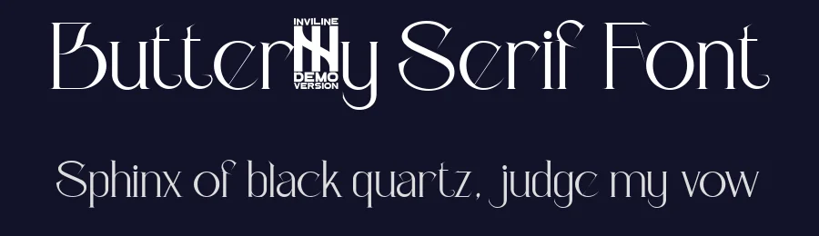 Butterfly Serif Font by Inviline.co — Serif Font — thumbnail 2
