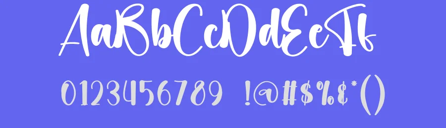 Butterfly Sweety Script Font by creativeletter — Script Handwritten Font — thumbnail 3