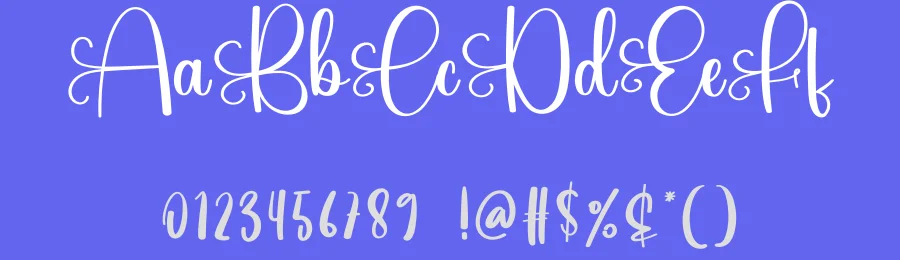 Butterfly Valentine Script Font by creativeletter — Script Handwritten Font — thumbnail 3