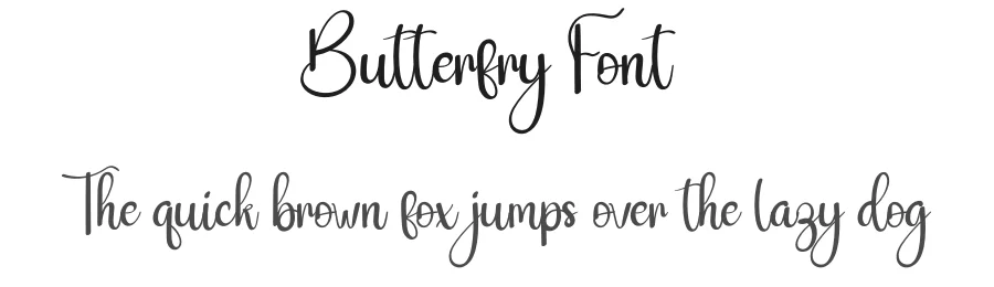 Butterfry Font by andikastudio — Script Handwritten Font