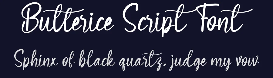 Butterice Script Font by creativeletter — Script Handwritten Font — thumbnail 2