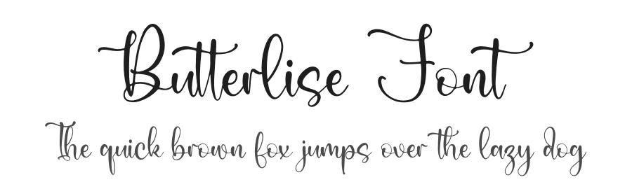 Butterlise Font by letterfabric — Script Handwritten Font