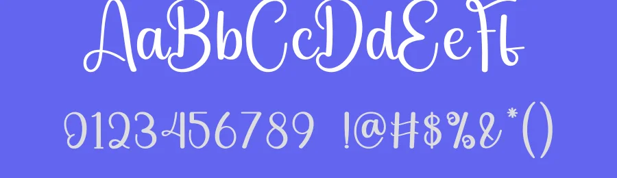 Butterly Calligraphy Font by creativeletter — Script Handwritten Font — thumbnail 3