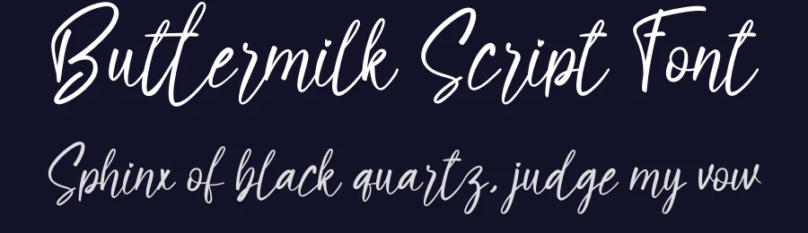 Buttermilk Script Font by creativeletter — Script Handwritten Font — thumbnail 2