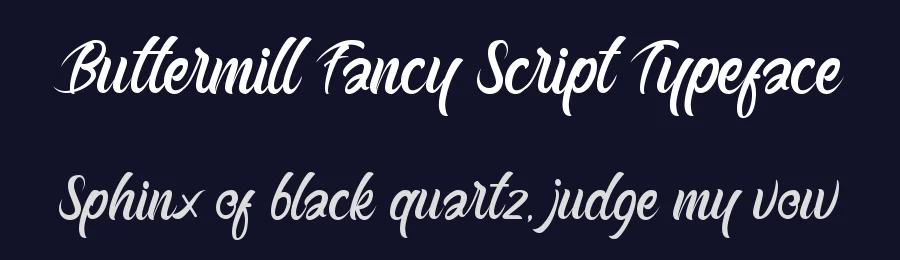 Buttermill Fancy Script Typeface by typotopia — Script Handwritten Font — thumbnail 2