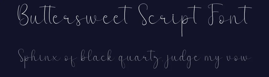 Buttersweet Script Font by andikastudio — Script Handwritten Font — thumbnail 2