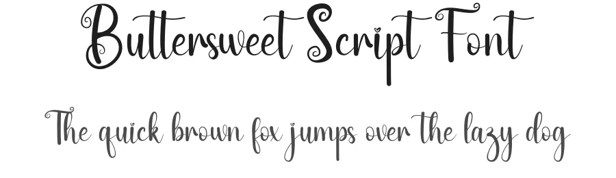 Buttersweet Script Font by andikastudio — Script Handwritten Font