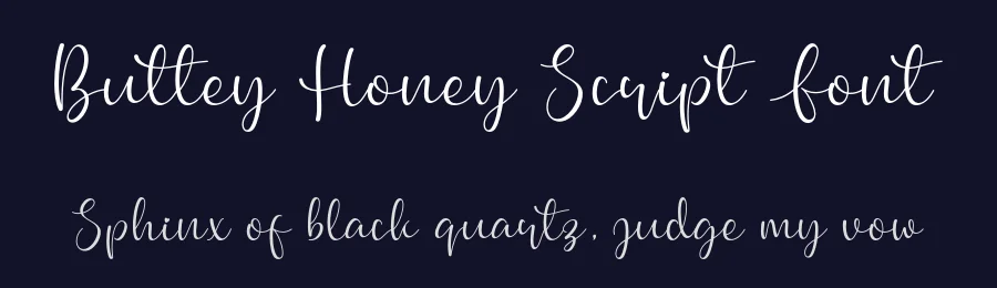 Buttey Honey Script Font by singapur21 — Script Handwritten Font — thumbnail 2