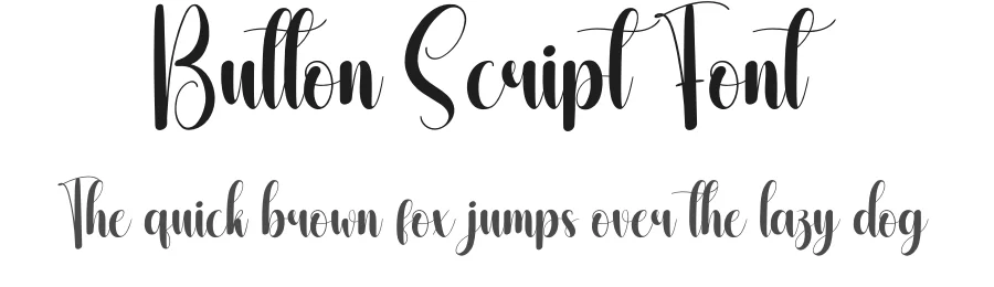 Button Script Font by andikastudio — Script Handwritten Font