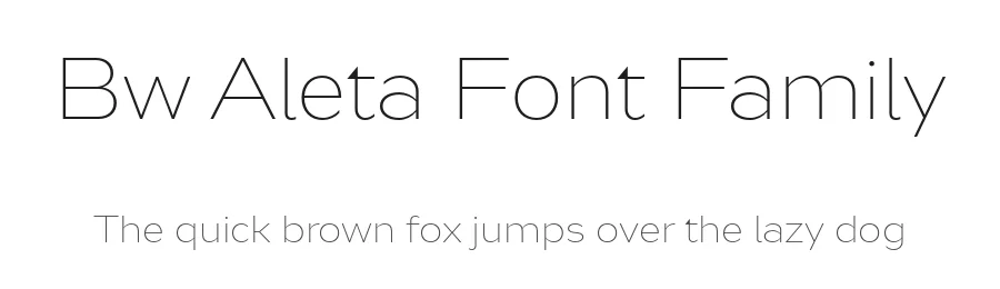 Bw Aleta Font Family by Alberto Romanos — Decorative Font