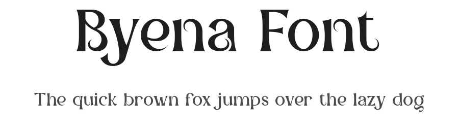 Byena Font by ErmediaStudio — Serif Font