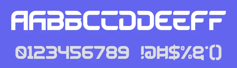 Byte Sharp Font by figuree — Sans Serif Font — thumbnail 3