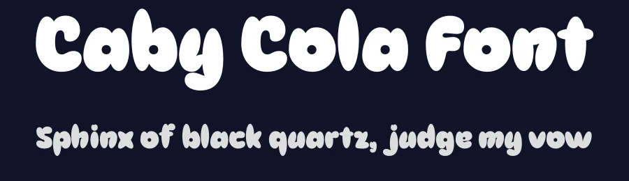 Caby Cola Font by Authentype — Display Font — thumbnail 2