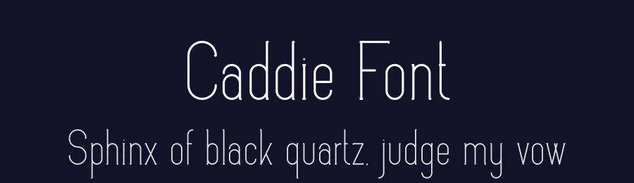 Caddie Font by vpcreativeshop — Display Font — thumbnail 2