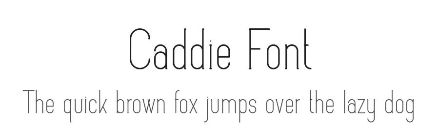 Caddie Font by vpcreativeshop — Display Font