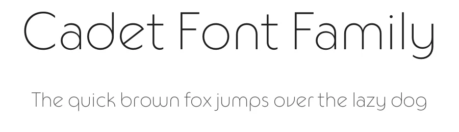 Cadet Font Family by Mark Butchko — Sans Serif Font