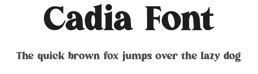 Cadia Font by MaikoHatta — Serif Font