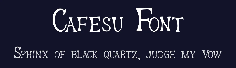 Cafesu Font by AstutiStudio — Serif Font — thumbnail 2