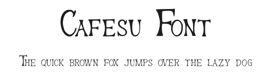 Cafesu Font by AstutiStudio — Serif Font