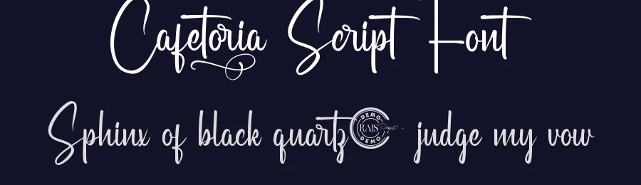 Cafetoria Script Font by RaisProject — Script Handwritten Font — thumbnail 2