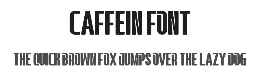 Caffein Font by Almairatype — Display Font
