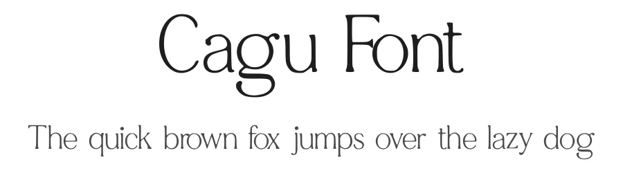 Cagu Font by AstutiStudio — Serif Font