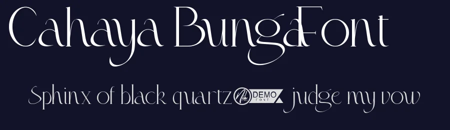 Cahaya Bunga Font by nihstudio — Display Font — thumbnail 2