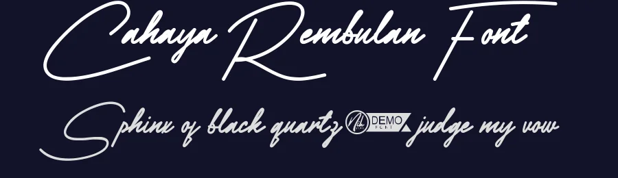 Cahaya Rembulan Font by nihstudio — Script Handwritten Font — thumbnail 2