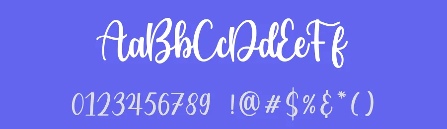 Cailyn Bloom Modern Script Font by balpirick — Script Handwritten Font — thumbnail 3