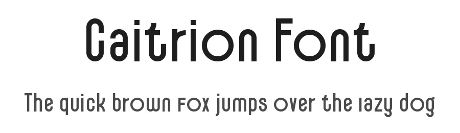 Caitrion Font by Phoenix Dungeon — Sans Serif Font