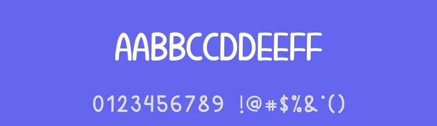 Cake Birthday Handmade Font by andikastudio — Display Font — thumbnail 3