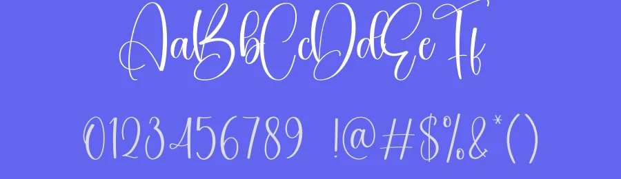 Cake Birthday Handwritten Font by creativeletter — Script Handwritten Font — thumbnail 3
