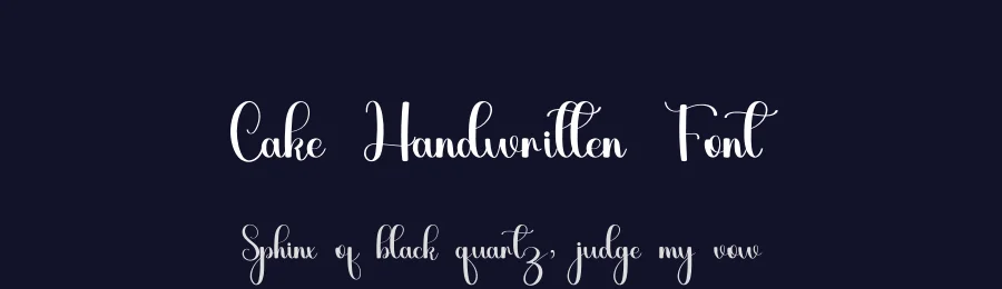Cake Handwritten Font by inermediaSTUDIO — Script Handwritten Font — thumbnail 2