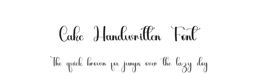 Cake Handwritten Font by inermediaSTUDIO — Script Handwritten Font