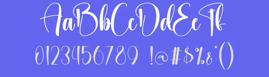 Cake Script Font by creativeletter — Script Handwritten Font — thumbnail 3