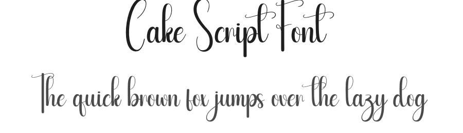 Cake Script Font by andikastudio — Script Handwritten Font