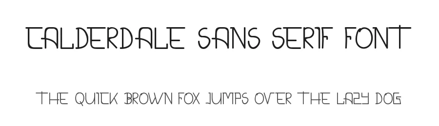Calderdale Sans Serif Font by edricstudio — Sans Serif Font