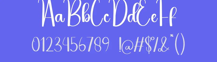 Calendar Script Font by creativeletter — Script Handwritten Font — thumbnail 3