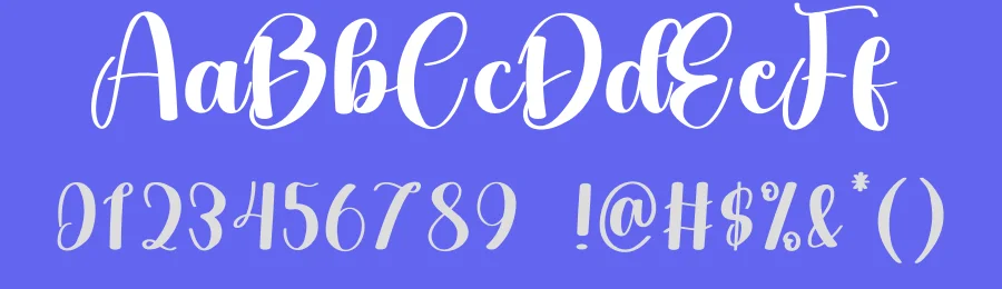 Calendar Winter Script Font by andikastudio — Script Handwritten Font — thumbnail 3