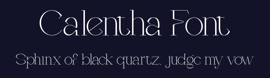 Calentha Font by Muksal Creative — Serif Font — thumbnail 2