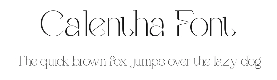 Calentha Font by Muksal Creative — Serif Font
