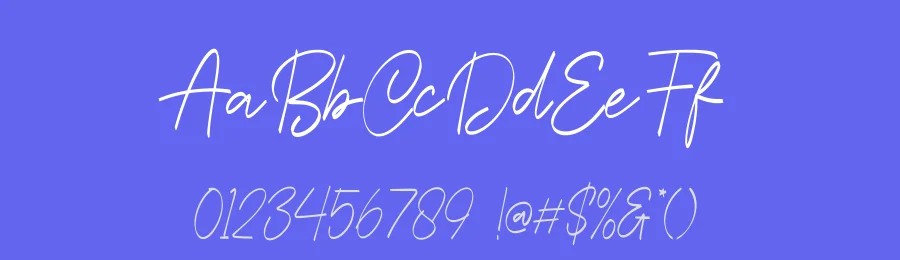Calesta – Minimalist Script Font by Funtype — Serif Font — thumbnail 3