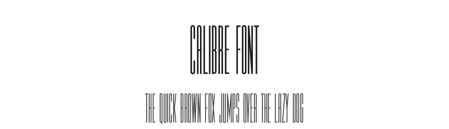 Calibre Font by Hustle Supply Co — Display Font