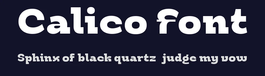 Calico Font by Fontliner — Display Font — thumbnail 2