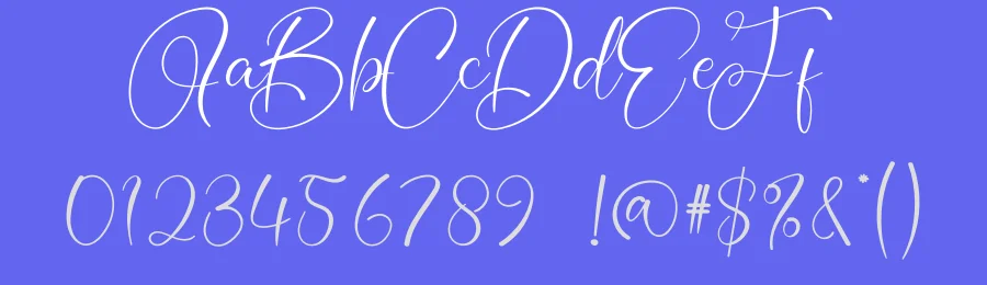 California Calligraphy Font by creativeletter — Script Handwritten Font — thumbnail 3
