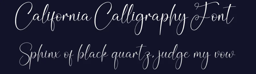 California Calligraphy Font by creativeletter — Script Handwritten Font — thumbnail 2
