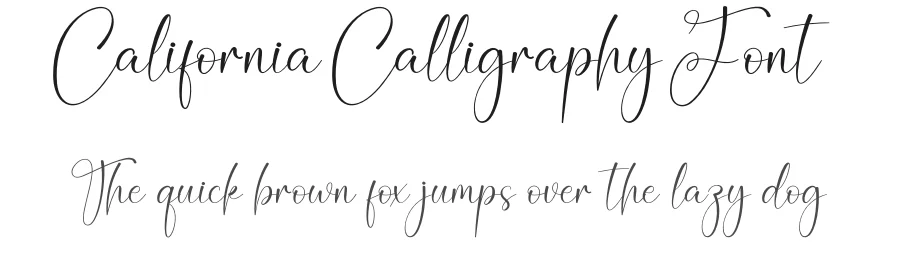 California Calligraphy Font by creativeletter — Script Handwritten Font
